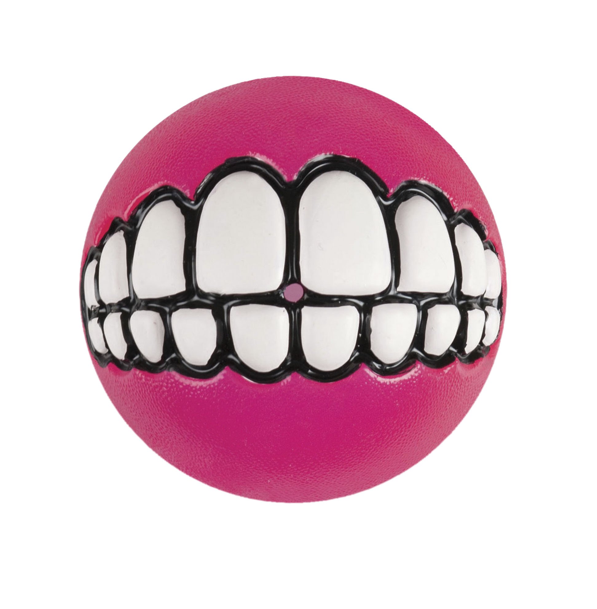 Rogz Grinz Ball, Large, 7.8 cm, Pink