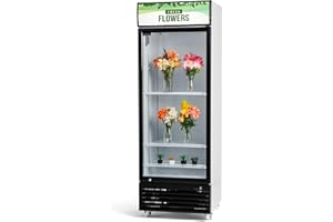 PROCOOL CREATIVE COOLING SOLUTIONS New Procool Refrigeration Floral Display Beverage Cooler, Fresh Flowers" Decal; 19.4 Cubic Ft.