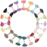 CCINEE 2000pcs Floral Stamens for Flowers, 3mm Artificial Flower Stamens Pistil for Flower Buds Craft Making Decoratiaon DIY Floral Picks Embellishments 20 Colors