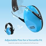 Dr.meter Ear Defenders Kids 27.4 dB Noise Reduction Adjustable Headband view 3
