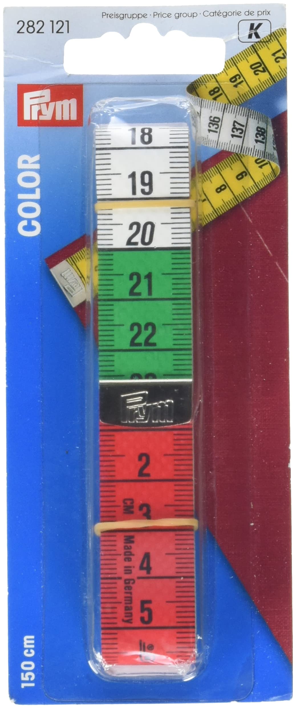 Prym Tape Measure Color cm 150 cm, 1 - pack