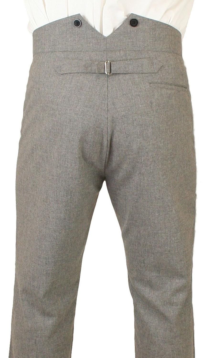 men's 70's high waisted trousers