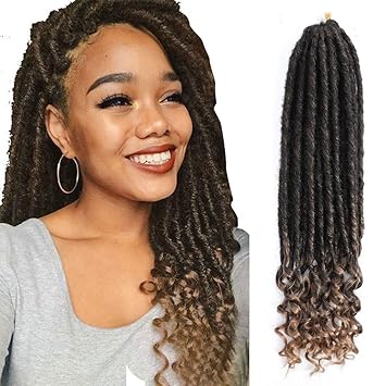 Amazon Com 3packs 14inch Goddess Faux Locs Crochet Braids Hair