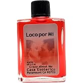 Crazy About Me Oil (Loco por mi Aceite) Spiritual Anointing Oil by CASA ESOTERICA MAGICK SPACE - Love Spell - Magick for Someone to be Crazy in Love with You-0.5 FL OZ (1PACK)
