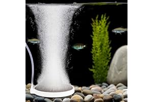 BLOTFISH Aquarium Bubbler Air Stone – 4 Inch Fish Tank Nano Quiet Dissolved Oxygen Diffuser Make Super Tiny Bubbles for 35-100 Gallon Aquarium Fish Tank Hydroponics