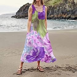 Summer Dresses for Women 2024 Casual Sleeveless