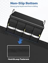 Oasser Car Boot Organiser Storage 55L Collapsible Waterproof Multi Compartments view 5