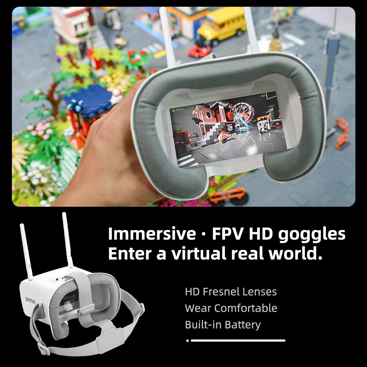 Mua SNICLO(スニクロ) ラジコンカー カメラとFPVゴーグル付き 1/100