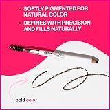 Wet n Wild Brow-Sessive Brow Pencil Dual-Ended Spoolie Brush Medium Brown view 2