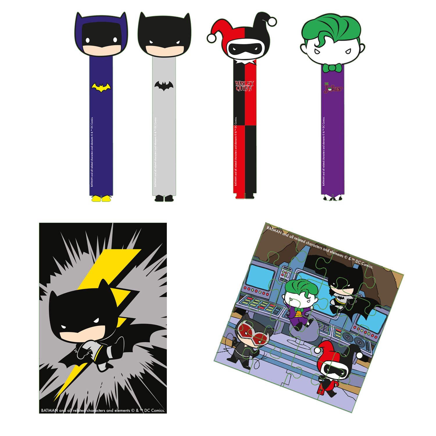 Warner Bros. Batman Vs Joker Party Favour Packs 24 Pieces