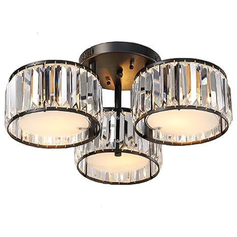 Lightinthebox 3 Lights Crystal Ceiling Light Vintage Painting
