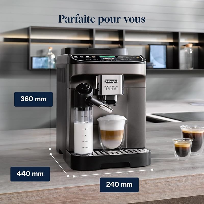 Magnifica Evo Next - Machine à Café Automatique 13 Boissons