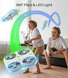 SYMA Kids Drone with LED Lights - X880 Indoor Drone