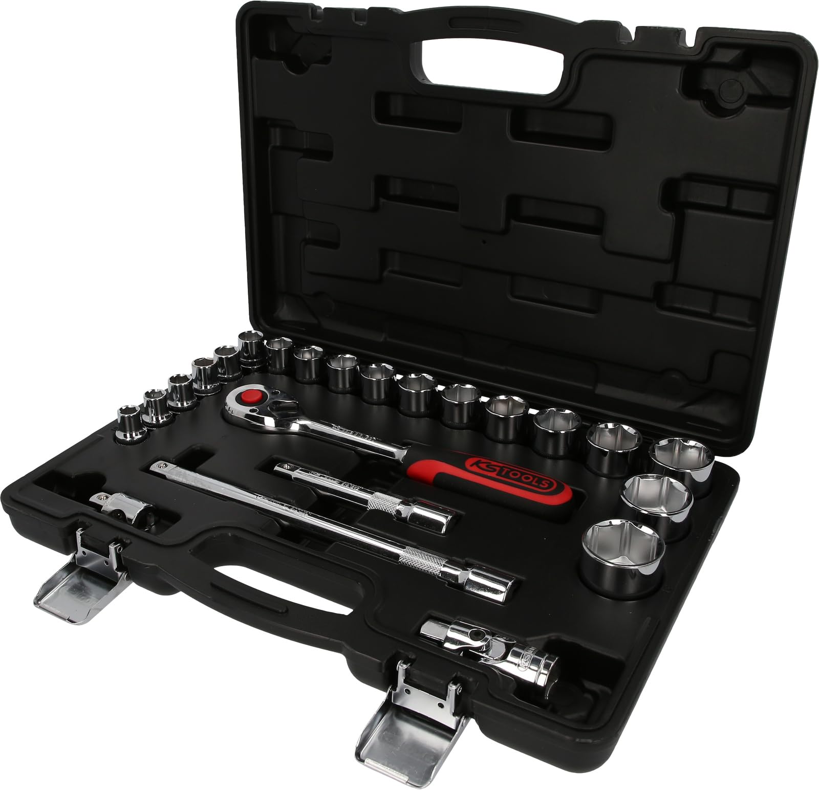 KS Tools 918.0623 1/2-inch Chrome+ Socket Set (23 Pieces)