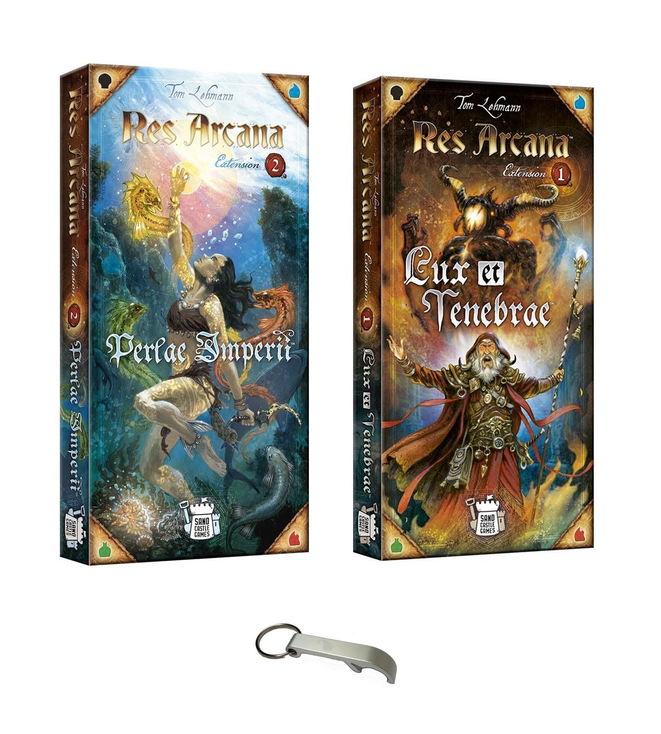 Blumie Shop Set of 2 Res Arcana Extensions: Perlae Imperii + Lux and Tenebrae French Version + 1 Decap