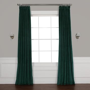 Amazon De Halben Preis Drapes Heritage Plusch Samt Vorhang