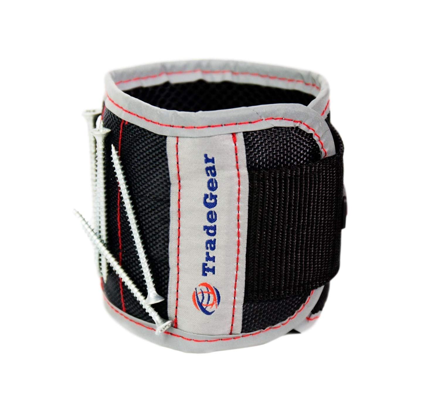 TradeGear Electrician's Belt & Bag Combo - Heavy Duty Electricians Tool Belt Designed for Maximum Comfort & Durability - Ideal for All Electricians Tools (Magnetic Wristband)