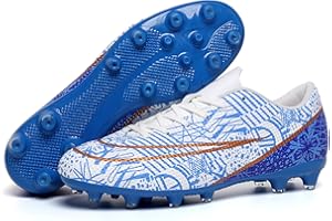 Biayvisas Soccer Cleats for Mens Womens Turf Soccer Shoes Indoor Footall Cleats High Ankle TF AG FG Football Boots Wide Training Sneaker