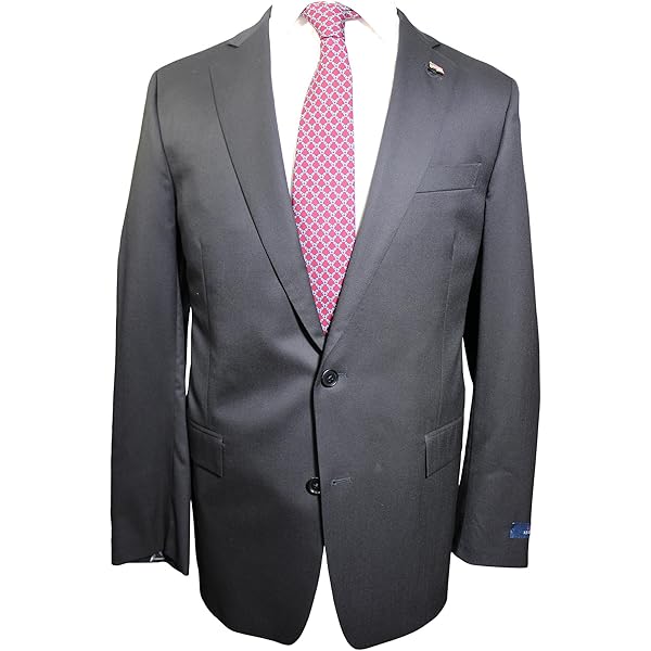 Brooks Brothers Fitzgerald One Button Black Tuxedo Suit Size 36