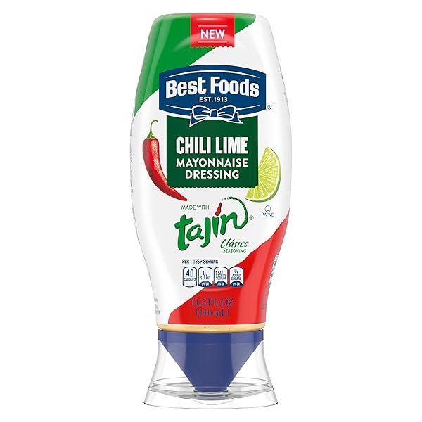 BEST FOODS MAYONNAISE DRESSING CHILI LIME FOR GRILLED...