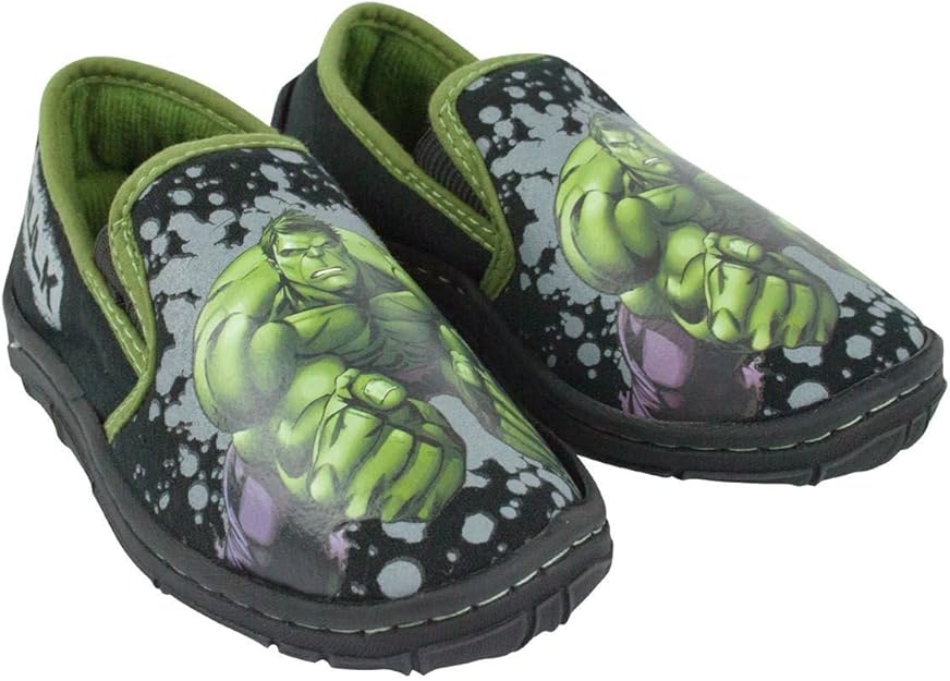 Marvel Hulk Boy's Slippers (9 UK Kids) Black Amazon.co.uk Shoes & Bags