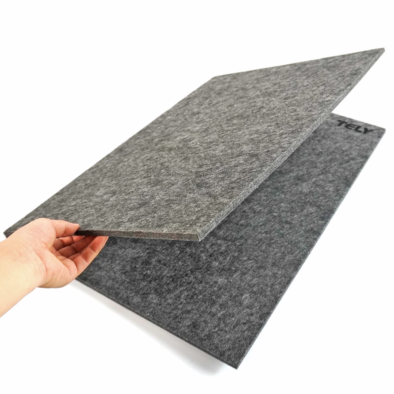 TELY Foldaway Puzzle Board Felt Mat for up to 1000 Pieces of Jigsaw, Sturdy Hard Felt, Anti-Slip Surface, Foldable for Easy Storage, Portable Puzzle Pad for Table or Lap (Large, 80x 58cm)