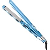BabylissPRO Nano Titanium Ultra-Sleek Hair Straightener, Flat Iron for All Hair Types