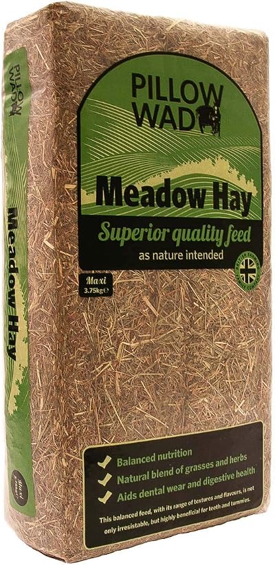 Pillow Wad Meadow Hay 3.75kg Maxi Pack Quality Meadow Hay