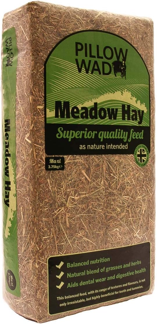 Pillow Wad Meadow Hay 3.75kg Maxi Pack Quality Meadow Hay