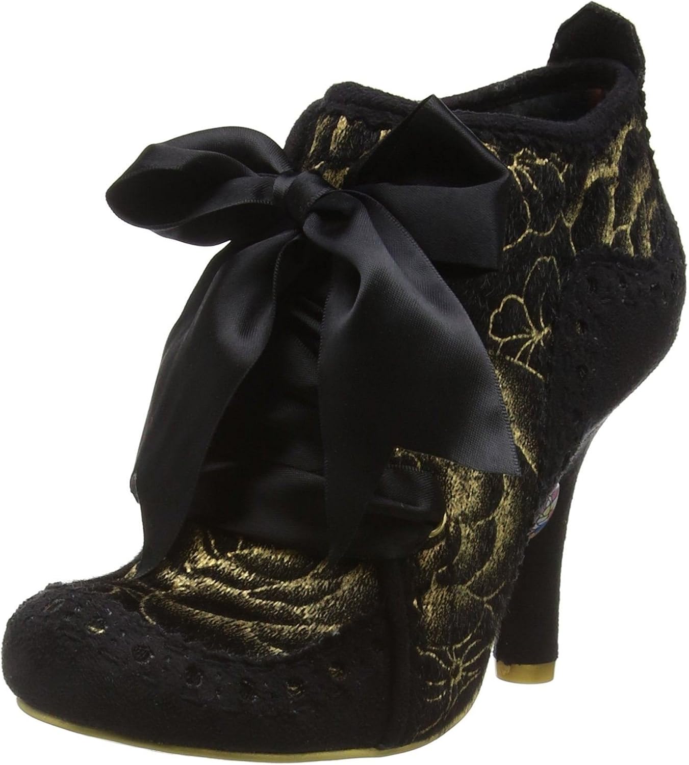 black and gold womens shoes