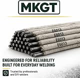 MKGT E6013 Mild Steel Welding Electrodes 2.5mm 50 Pack General Purpose view 8
