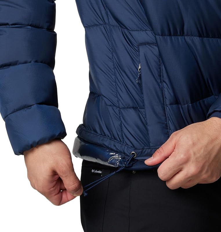 Fivemile Butte II Chaqueta con Capucha, Tecnología Reflectante, Tela Repelente al Agua, Aislamiento Reciclado, Bolsillos Seguros para las Manos, Ribete en Capucha - Hombre