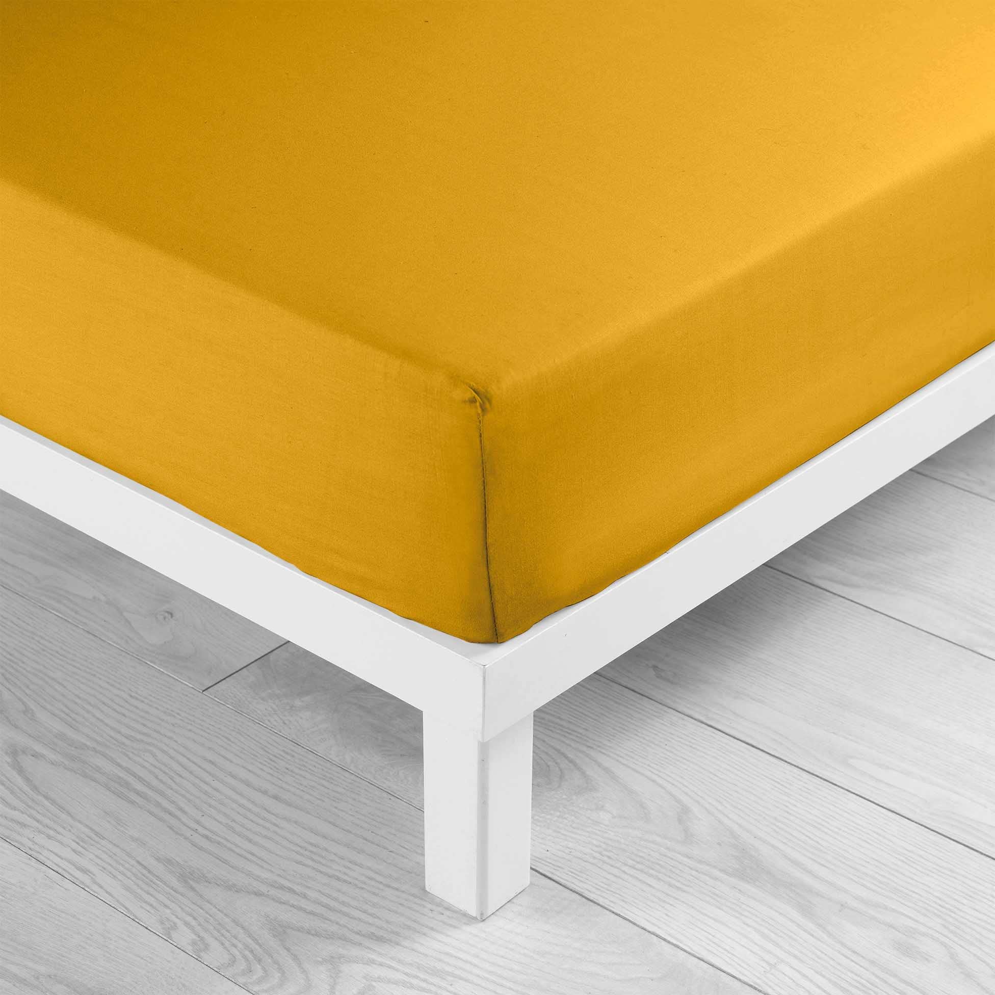 douceur d'intérieur, Fitted Sheet (90 x 190 cm) Lina Curry, 100% Cotton