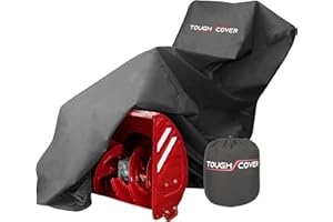 Tough Cover Snow Blower Cover - 600D Snowblower Covers Waterproof Outdoor, Heavy Duty Snow Thrower Cover Universal Fit for EGO, Honda, Ariens, Ryobi, Troy Bilt, Snow Joe, Toro, and PowerSmart