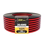 GS Power 20 Gauge Wire 50ft Oxygen Free, OFC Pure