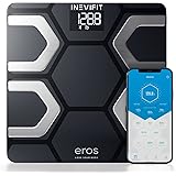 INEVIFIT EROS Bluetooth Body Fat Scale Smart BMI Highly Accurate Digital Bathroom Body Composition Analyzer with Wireless Sma