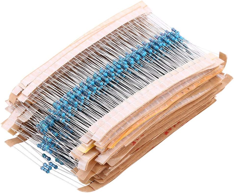 100 Résistances Film Métallique 1/4W 10KΩ – Tolérance 1% – Série Pour Électronique, DIY, Réparation - 8