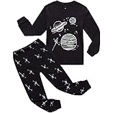 RKOIAN Little Boys Girls' Pajamas Sets Glow in The Dark Toddler Pjs Cotton Kids Sleepwear