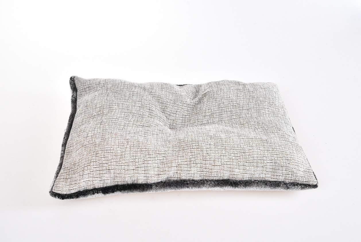 Cat Craft 4308601 Tunnel Bed, Grey and Brown Wooden Legs Cat Furniture, 15 Inch : Pet Supplies