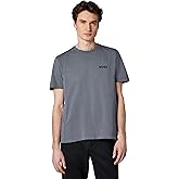 BOSS Mens Bold Contrast Logo Cotton T-Shirt