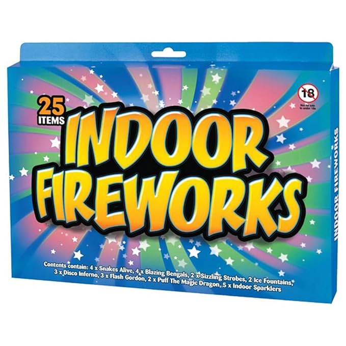 25 Indoor Fireworks Amazon.co.uk Toys & Games