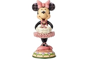 Enesco Disney Traditions by Jim Shore Minnie Mouse Nutcracker Figurine, 7", Multicolor