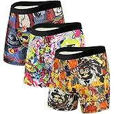 CHUAKIN Mens Boxer Briefs Fast Dry Performance Underwear Cooling Breathable Sport Boxer Briefs 3 Pack