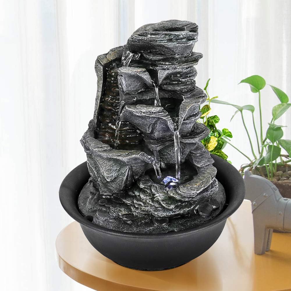 20+ Indoor Water Fountain With Lights Portraits House Decor Concept Ideas