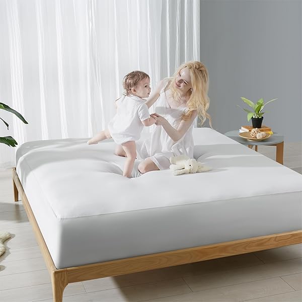 KUB MATTRESS TOPPER&COOLING MATTRESS PROTECTOR BED FITTED SHEET...
