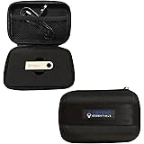 Crypto Essentials Ledger Nano S Case, Water Repellant, Fits Two Ledgers, Ledger Bitcoin Hardware Wallet Storage | Safely Store Your Cryptocurrency Wallets and Secure From Damage by