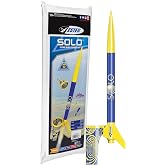 Estes 7288 Solo Model Rocket Kit, Beginner STEM Rocket-Building Kit for Ages 10+