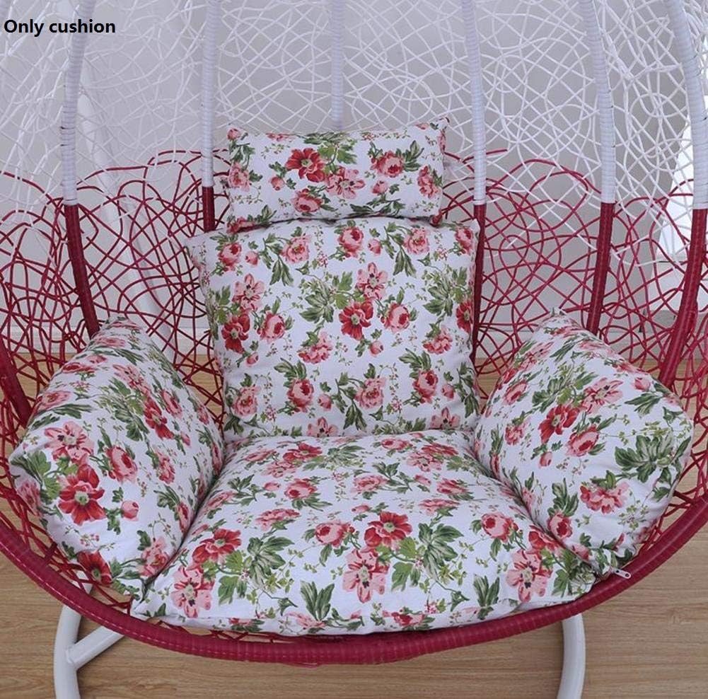 QTQZ A General Swing seat Cushion Thick nest Hanging Chair Back Without Chair-G