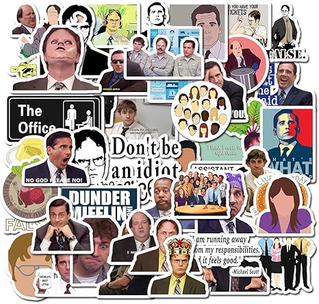 the office hydro flask stickers