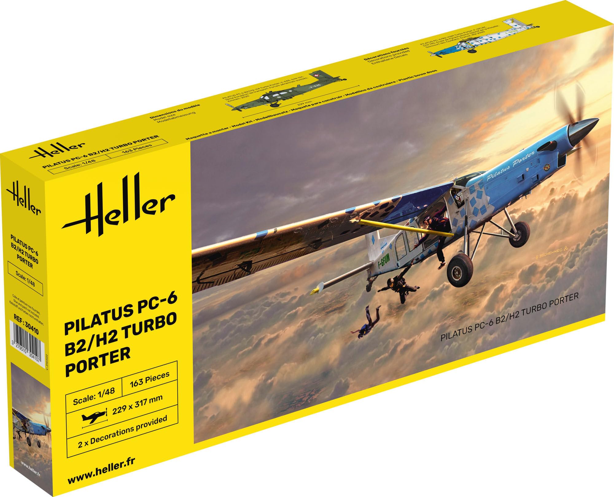 Heller 1:48 - Pilatus PC-6 B2/H2 Turbo Porter